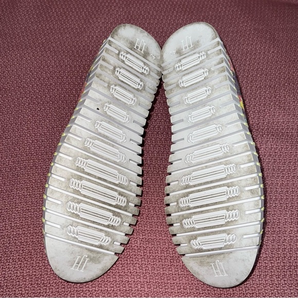 Ilse Jacobsen Tulip 140 Rainbow Tie Dye Double Gore Slip-On Sneaker Size 9 EU 40 - Picture 6 of 7